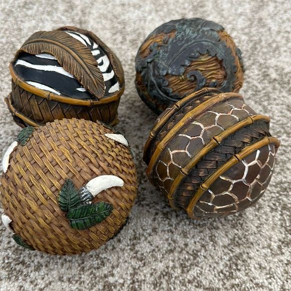 Pier 1 Accents Pier Decorativeballs Set4 Poshmark
